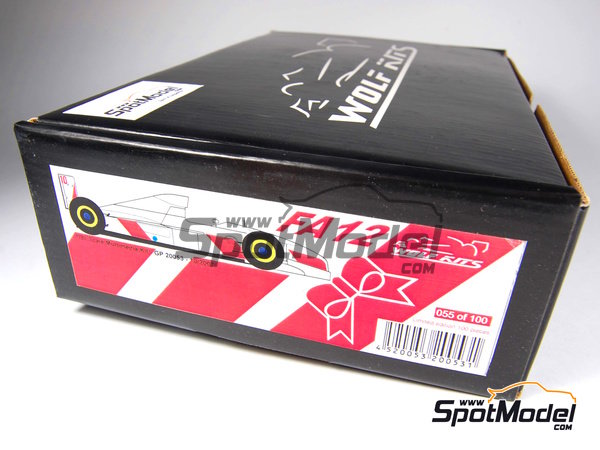 Wolf Kits GP20053: Car scale model kit 1/20 scale - Arrows